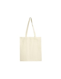 BOLSA TELA CALIOPE ALGODÓN CRUDO ASAS LARGAS