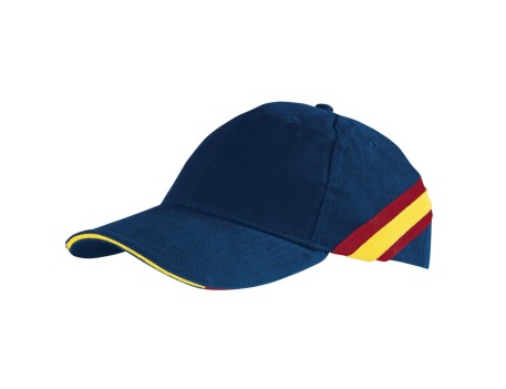 GORRA FURIA MARINO CON BANDERA ESPAÑA - VALENTO