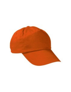 GORRA PROMOTION NARANJA 5 PANELES ADULTO