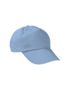 GORRA PROMOTION AZUL CELESTE 5 PANELES ADULTO