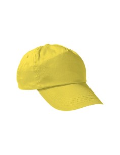 GORRA PROMOTION AMARILLO LIMÓN 5 PANELES ADULTO