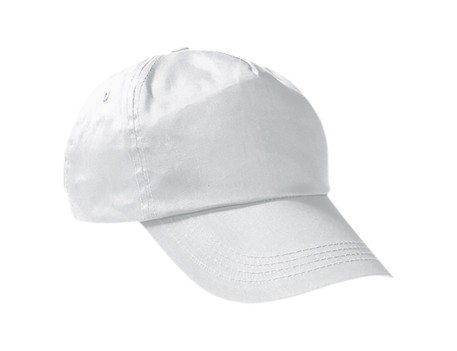 GORRA PROMOTION 5 PANELES BLANCO ADULTO