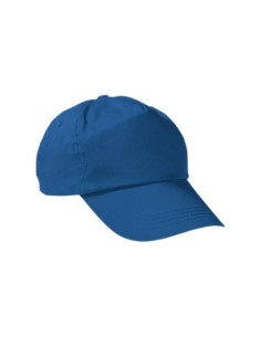 GORRA PROMOTION 5 PANELES AZUL ROYAL ADULTO