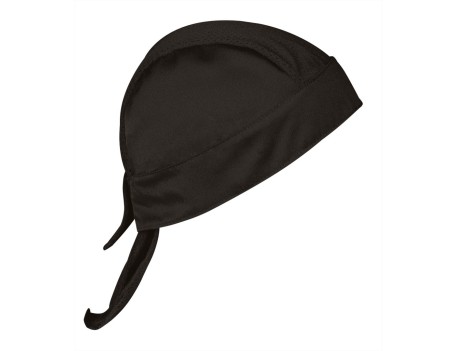 BANDANA PIRATA WOK CON REJILLA NEGRO ADULTO
