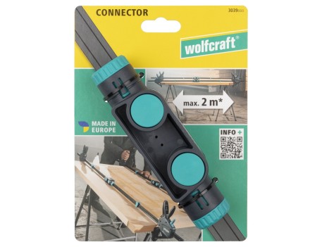 CONECTOR PARA SARGENTOS MONOMANUALES WOLFCRAFT