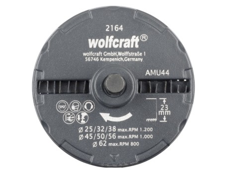 JUEGO 7 SIERRAS DE CORONA ECONÓMICAS 25-62MM WOLFCRAFT