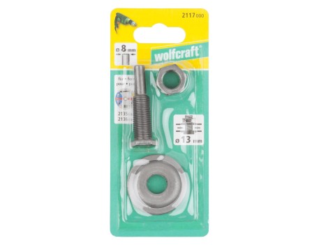 MANDRIL PORTÁTIL PARA DISCOS Ø13MM VÁSTAGO 8MM