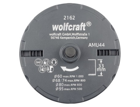 KIT 5 SIERRAS CORONA ECONOMIC 60-95MM WOLFCRAFT