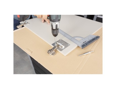 KIT REPARACIÓN BISAGRAS CAZOLETA 17 PIEZAS WOLFCRAFT