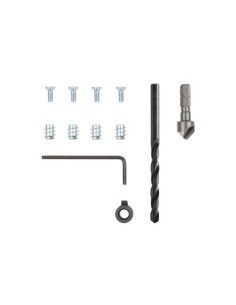 KIT REPARACIÓN BISAGRAS CAZOLETA 11 PIEZAS WOLFCRAFT