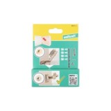 KIT REPARACIÓN BISAGRAS CAZOLETA 11 PIEZAS WOLFCRAFT