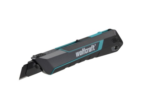 CÚTER PRO SAFETY 18MM CUCHILLA SEPARABLE WOLFCRAFT