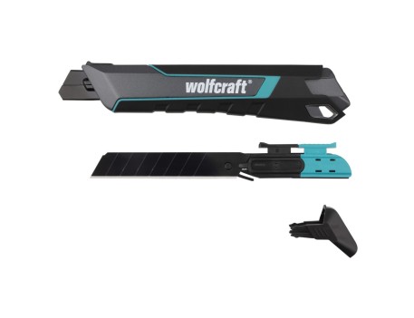 CÚTER PRO SAFETY 18MM CUCHILLA SEPARABLE WOLFCRAFT