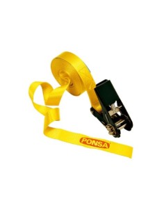 TRINQUETE AMARRE 25MM 30M AMARILLO 1000KG
