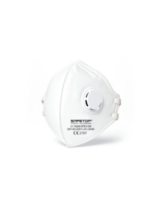 MASCARILLA FFP3 NR PLEGABLE CON VÁLVULA SAFETOP