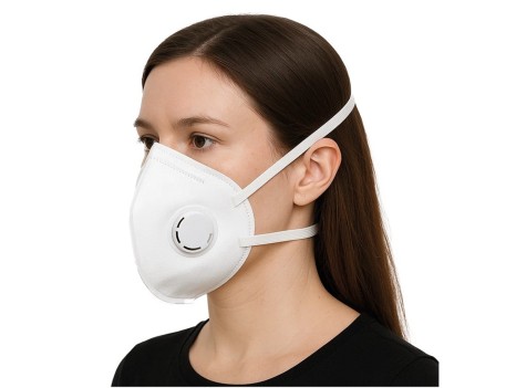 MASCARILLA FFP3 NR PLEGABLE CON VÁLVULA SAFETOP