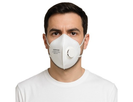 MASCARILLA FFP2 NR PLEGABLE CON VÁLVULA EMÉ