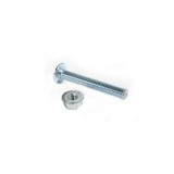 TORNILLO GALVANIZADO M8X57MM CON TUERCA CARRETILLA