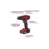 TALADRO PERCUTOR SIN CABLE 18V 40NM