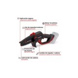 SIERRA PODADORA BATERÍA EINHELL GP-PS 18/20 LI 20CM