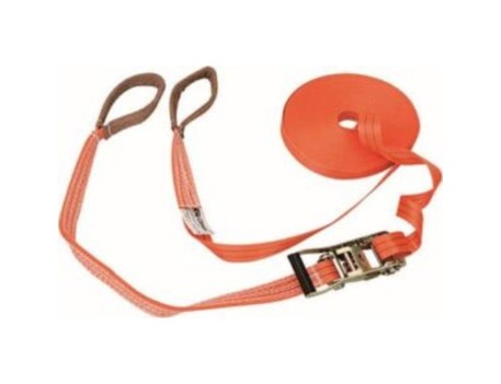 LINEA VIDA HORIZONTAL CON MOSQUETON 20M