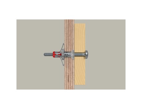 DUOHM 4X55 S TX CON TORNILLO FISCHER CAJA 25 UDS