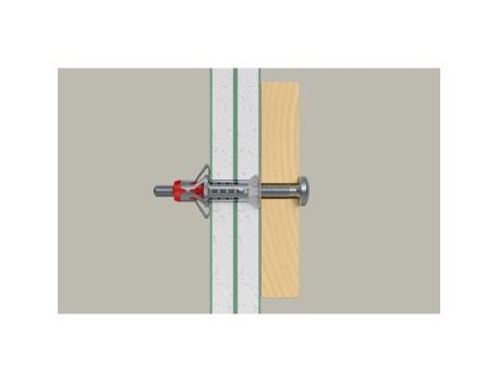 DUOHM 4X55 S TX CON TORNILLO FISCHER CAJA 25 UDS