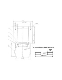 IMPLEMENTO PARA BIDONES VERTICAL NOVODINAMICA 2