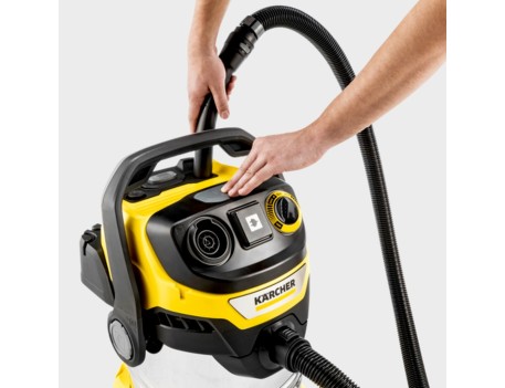 ASPIRADOR KARCHER WD6 P S SÓLIDO/LIQUIDO 30L 1400W