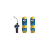KIT SOPLETE PRO-FIRE + 2 GAS MAPP SUPER-EGO