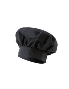 GORRO FRANCÉS DE COCINA NEGRO VELILLA