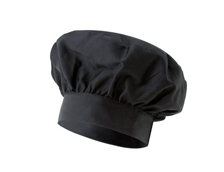 GORRO FRANCÉS DE COCINA NEGRO VELILLA