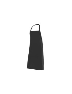 DELANTAL PETO POLIÉSTER NEGRO VELILLA 404204