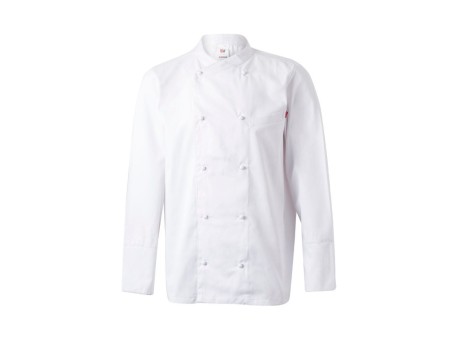 CHAQUETA COCINERO MANGA LARGA BLANCA VELILLA ENELDO