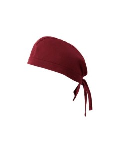 GORRO DE COCINA CON TIRAS GRANATE VELILLA 404002