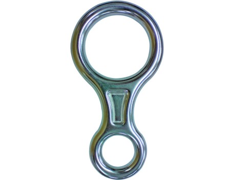 DESCENSOR OCHO DE MONTAÑA ALUMINIO DELTAPLUS TC004
