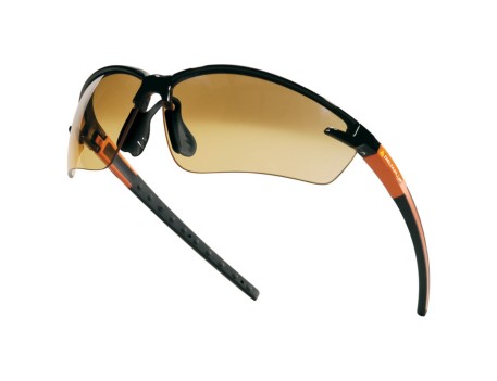 GAFAS PROTECCIÓN FUJI2 POLICARBONATO NARANJA DELTAPLUS