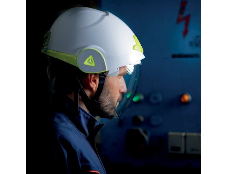 CASCO SEGURIDAD OBRA CON VISERA DELTAPLUS ONYX2