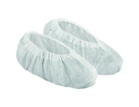 CUBREZAPATOS DESECHABLES POLIPROPILENO BLANCO 50 PARES DELTAPLUS