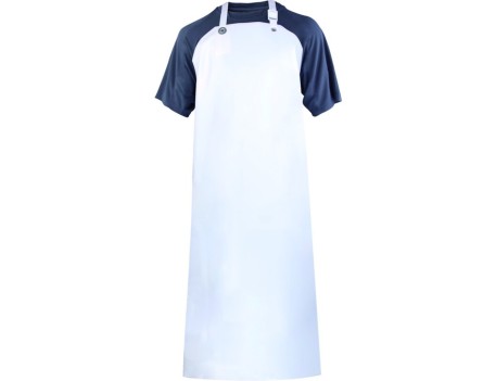 DELANTAL ALIMENTARIO POLIURETANO BLANCO TABPU