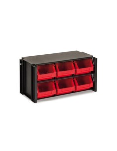 ESTANTE CLASIFICADOR APILABLE 6 CAJONES TAYG 306006