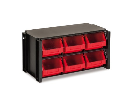 ESTANTE CLASIFICADOR APILABLE 6 CAJONES TAYG 306006