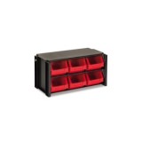 ESTANTE CLASIFICADOR APILABLE 6 CAJONES TAYG 306006