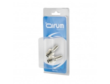 EMPALME MANGUERA 8MM 1/4 AIRUM 2UD