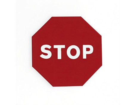 SEÑAL STOP 60CM MOPU R2 DETENCIÓN OBLIGATORIA