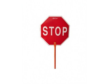 SEÑAL OBRA STOP PASO CON MANGO CVTOOLS 0577