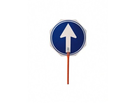 SEÑAL OBRA STOP PASO CON MANGO CVTOOLS 0577