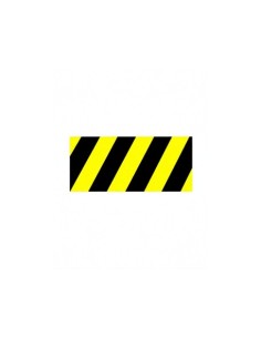 PROTECTOR PARKING FOAM NEGRO/AMARILLO 50X25X2.5CM