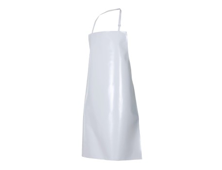 DELANTAL PVC CON PETO BLANCO T-U REF 7_07_U