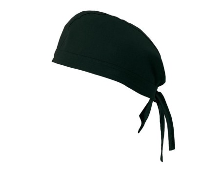 GORRO DE COCINA NEGRO TALLA ÚNICA